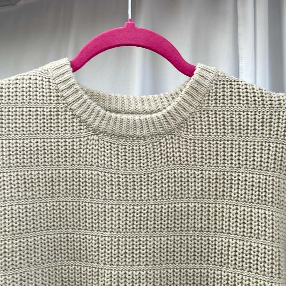 Pull & Bear Sweater - Beige - Size Small